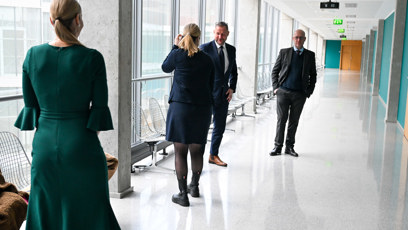 FOTO: Jan Souček u Obvodního soudu pro Prahu 4.