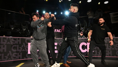 FOTO: Samir Margina naběhl na Tadeáše Veselého.