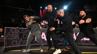 FOTO: Staredown Veselého a Marginy nebyl bez pořádné podívané.