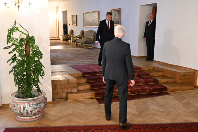 Prezident Petr Pavel se setkal s premiérem Andrejem Babišem.