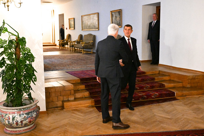 Prezident Petr Pavel se setkal s premiérem Andrejem Babišem.