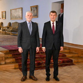 Prezident Petr Pavel se setkal s premiérem Andrejem Babišem.