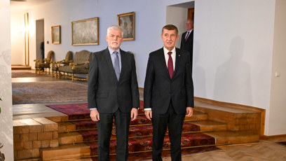 FOTO: Prezident Petr Pavel se setkal s premiérem Andrejem Babišem.