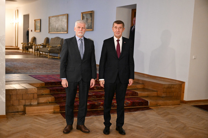 Prezident Petr Pavel se setkal s premiérem Andrejem Babišem.