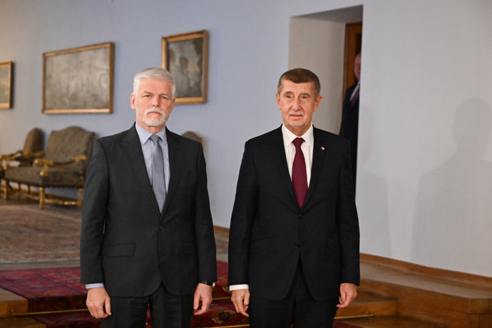 Prezident Petr Pavel se setkal s premiérem Andrejem Babišem.
