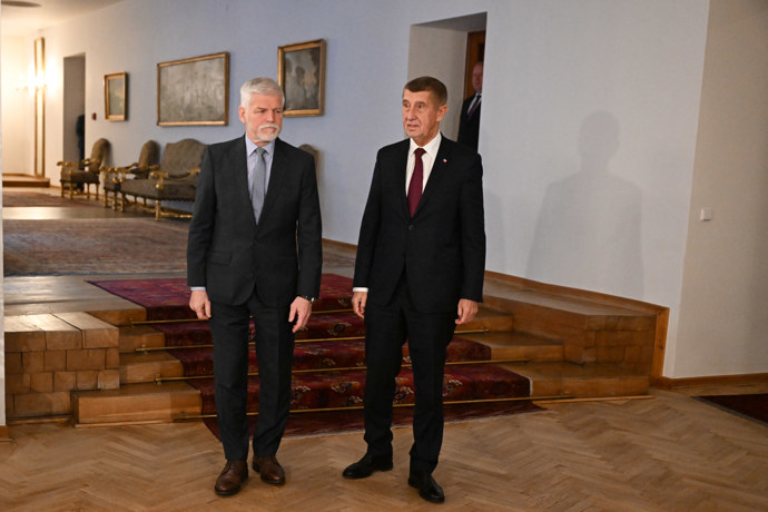 Prezident Petr Pavel se setkal s premiérem Andrejem Babišem.
