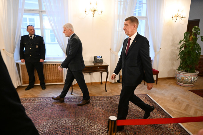 Prezident Petr Pavel se setkal s premiérem Andrejem Babišem.