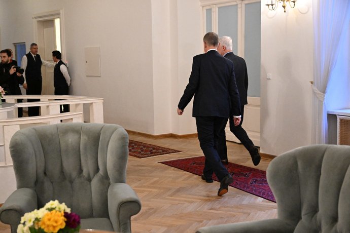 Prezident Petr Pavel se setkal s premiérem Andrejem Babišem.