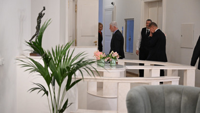 FOTO: Prezident Petr Pavel se setkal s premiérem Andrejem Babišem.