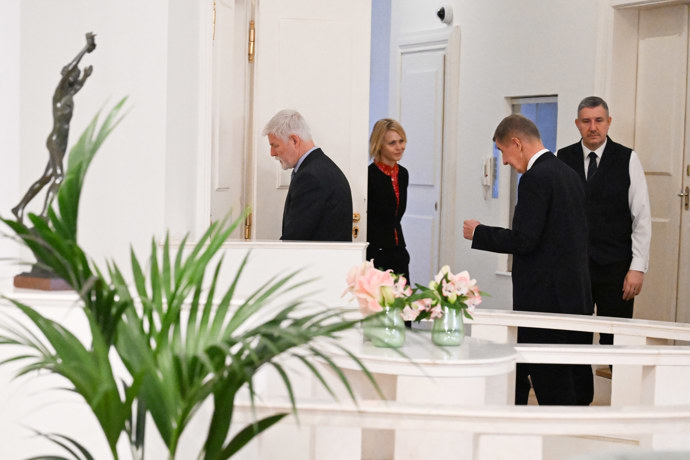 Prezident Petr Pavel se setkal s premiérem Andrejem Babišem.