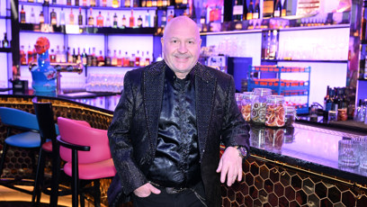 FOTO: Michal David má rád obleky s výraznými ornamenty.