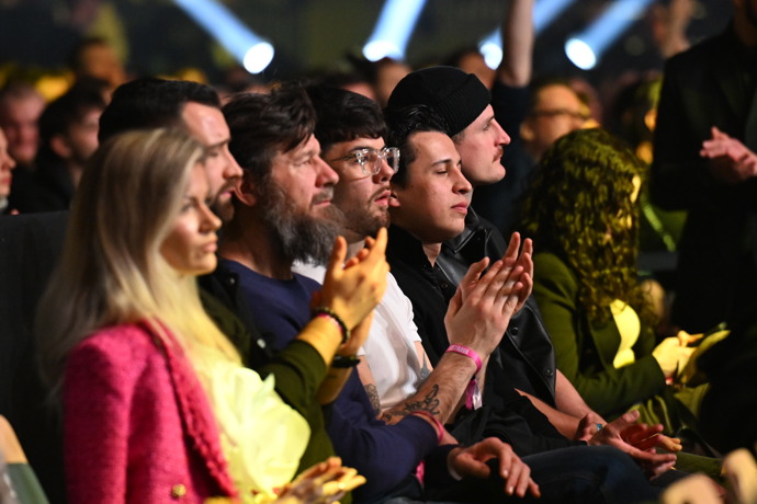 Zpěvák Calin na Oktagonu 84.