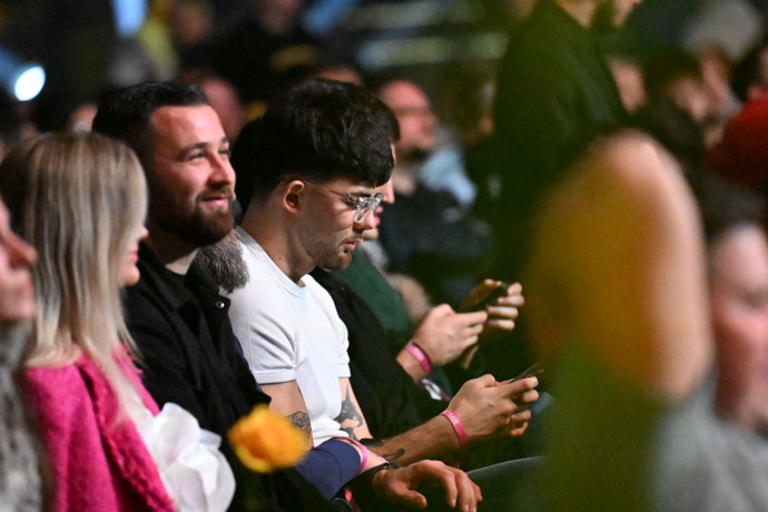 Zpěvák Calin si nenechal ujít Oktagon 84.