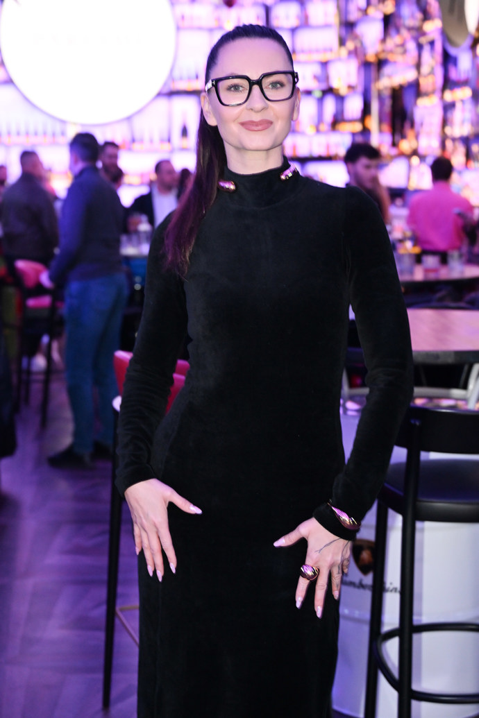 Ivana Kulhánková v nedobytných šatech. 