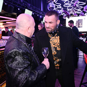 Karlos Vémola se bavil s Michalem Davidem.