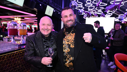 FOTO: Karlos Vémola zapózoval s Michalem Davidem.