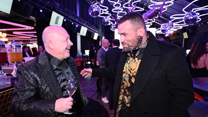 FOTO: Karlos Vémola a Michal David byli ve skvělé náladě.