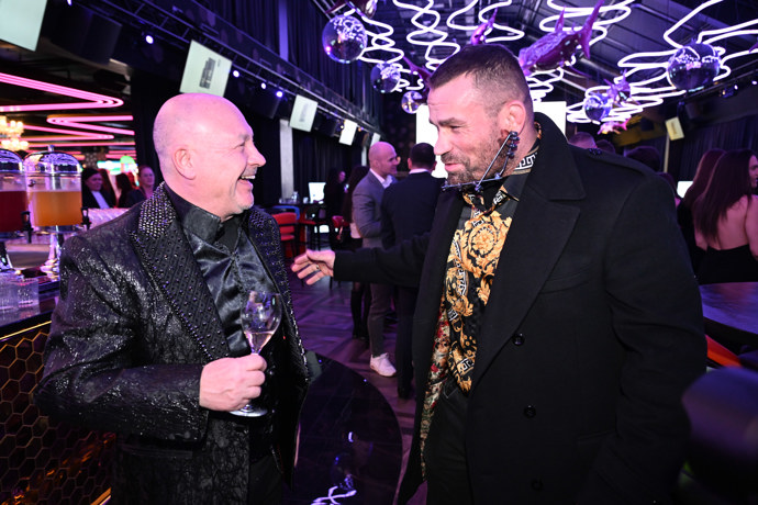 Karlos Vémola a Michal David byli ve skvělé náladě.