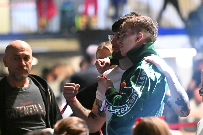 Jakub Batfalský a Calin se vyfotili. 