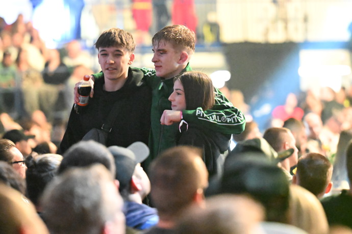 Jakub Batfalský se fotil s fanoušky.