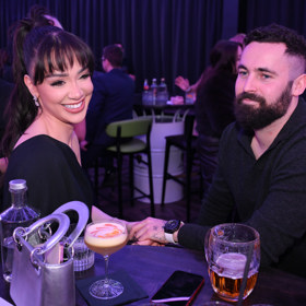 Veronica Biasiol a Matěj Dejdar se dobře bavili. 