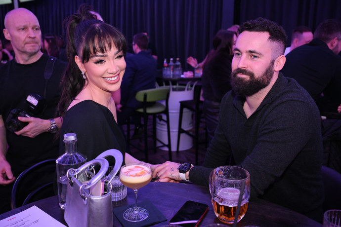 Veronica Biasiol a Matěj Dejdar se dobře bavili. 