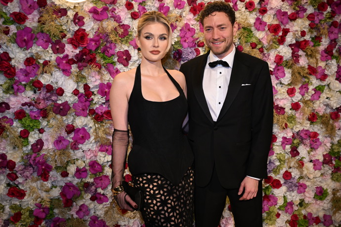 Martin Dubovický s Pavlínou Vaníčkovou na Českém plese.