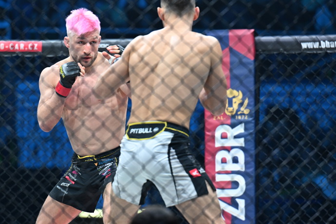 Při zápasu Davida Kozmy byla atmosféra v hale nepopsatelná.