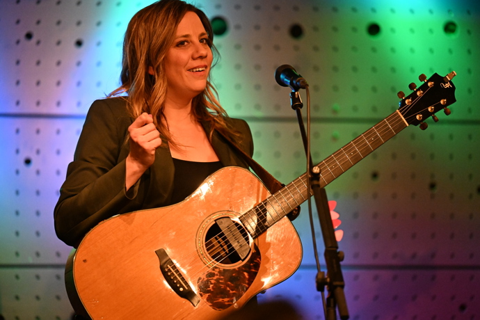 Aneta Langerová po dlouhé době ve společnosti.