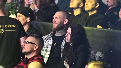 FOTO: Samuel Krištofovič dorazil na Oktagon 84 se svou ženou.