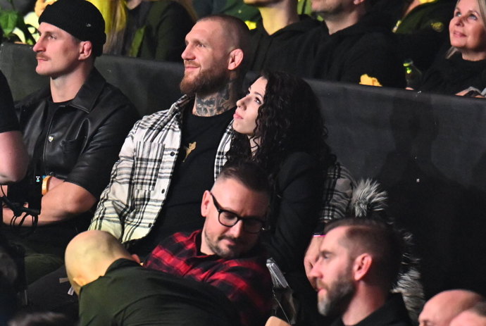 Samuel Krištofovič oslavil Valentýn se svou ženou na Oktagonu 84.