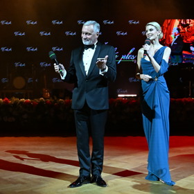 Jan Čenský byl moderátor Českého plesu.