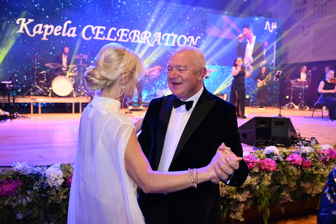 Král večírků Jaroslav Faltýnek.