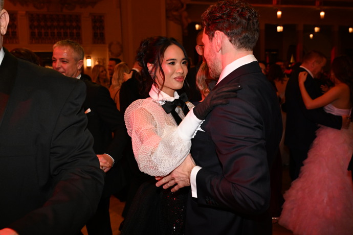 Miroslav Dubovický při tanci se svou Sarah.