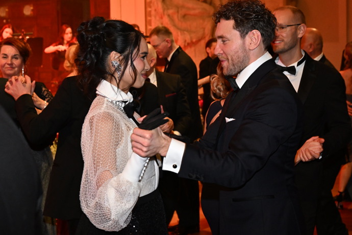 Miroslav Dubovický při tanci se svou Sarah.