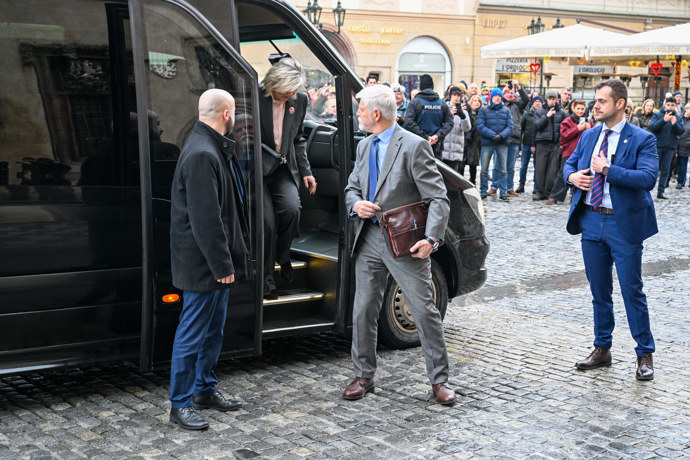 Petr Pavel a Eva Pavlová navštívili pražského primátora. 