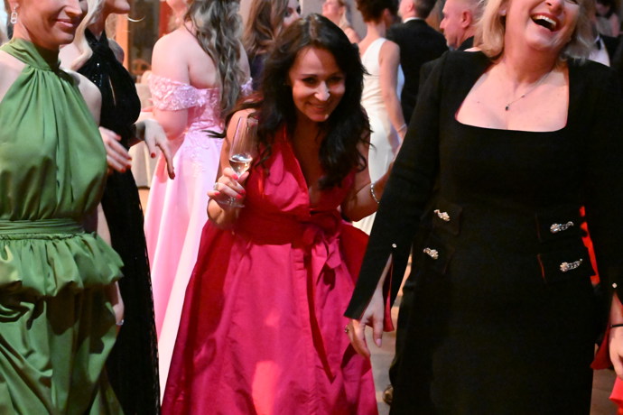 Heidi Janků byla v dobré náladě.  