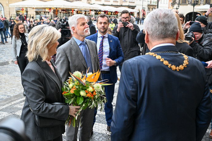 Petr Pavel a Eva Pavlová. 
