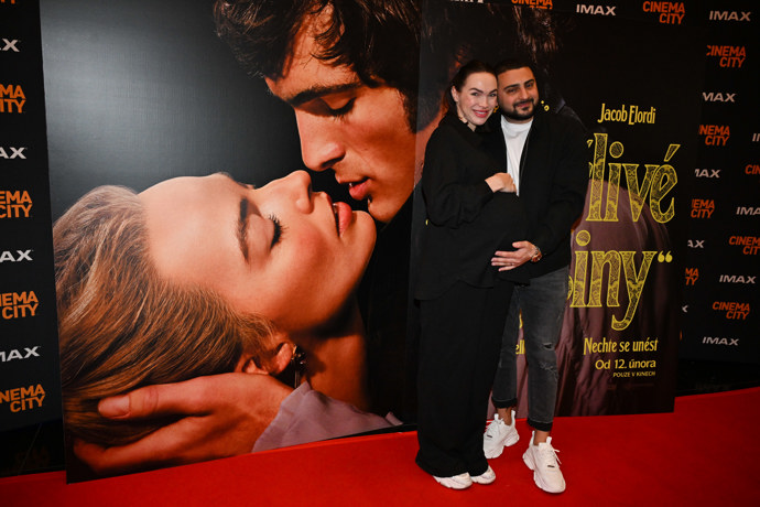 Kamila Nývltová s Eddiem Ramadanem.