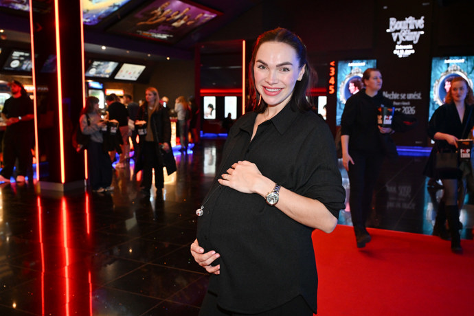 Kamila Nývltová zářila.