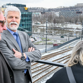 Petr Pavel v Bubnech.