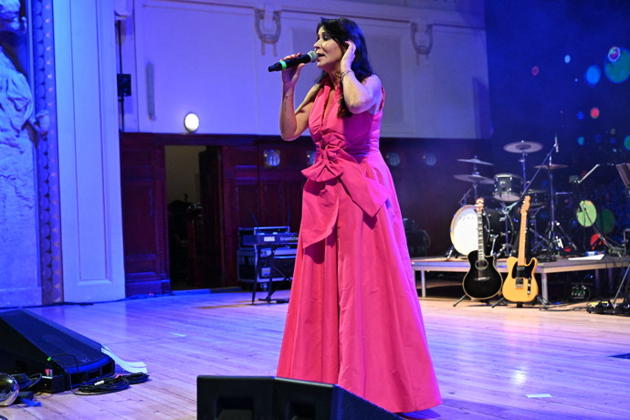 Heidi Janků zazpívala.