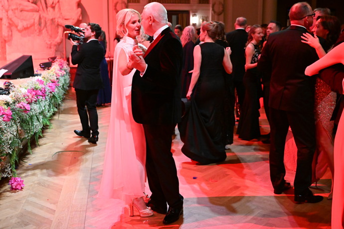 Český ples přinesl zajímavé momenty. 