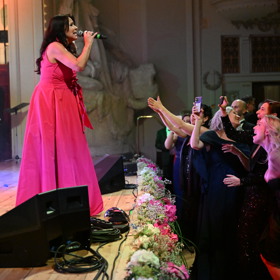 Heidi Janků zazpívala.