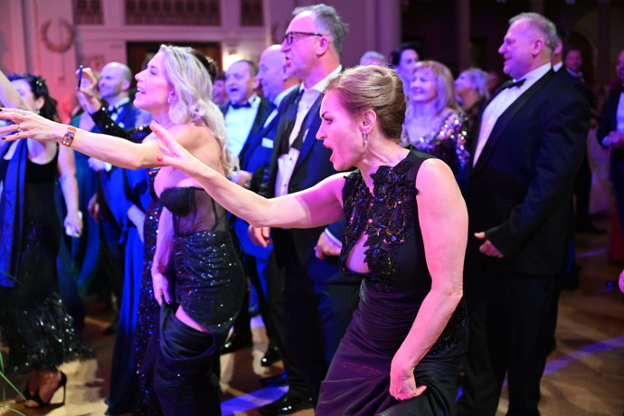 Český ples si hosté užili. 