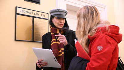 FOTO: Soudní spor Adama Krause a Nikol Enevové pokračuje.