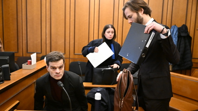 FOTO: Soudní spor Adama Krause a Nikol Enevové pokračuje.