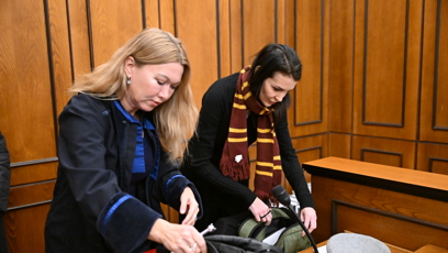 FOTO: Soudní spor Adama Krause a Nikol Enevové pokračuje.