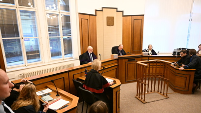 FOTO: Soudní spor Adama Krause a Nikol Enevové pokračuje.