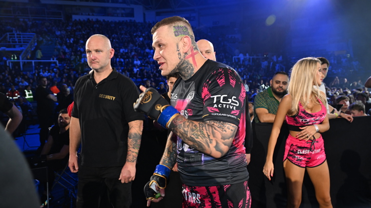 MMA zápasník Václav „Baba Jaga“ Mikulášek.